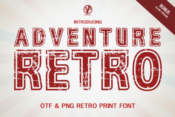 Adventure Retro: Vintage Grit for Bold Designs