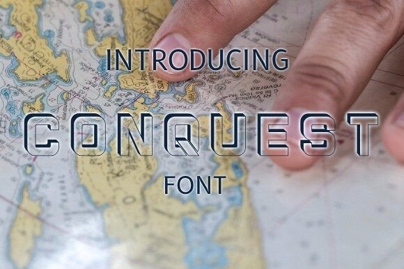 Conquest: Elevating Visual Identity with a Stylish Modern Typeface