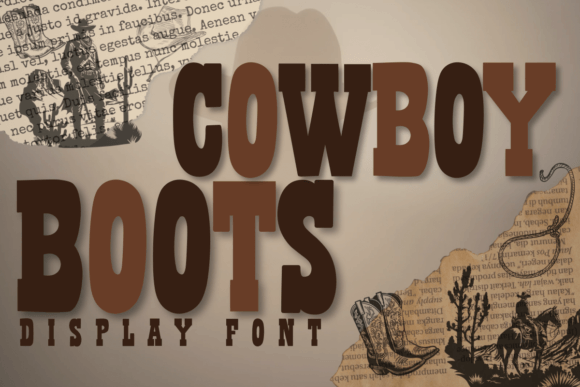 Cowboy Boots: Capturing the Spirit of the Wild West in Modern Typography