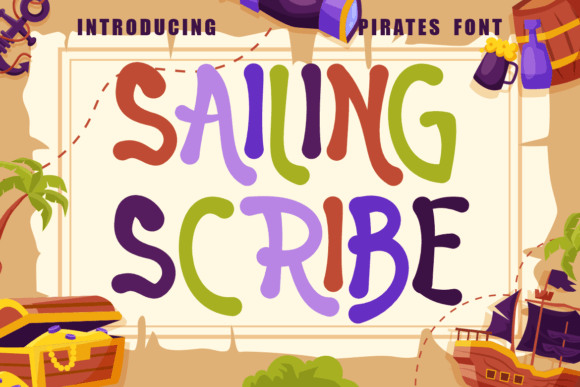 Embark on a Design Adventure with Sailing Scribe: Elevating Brand Narratives Through Thematic Typography