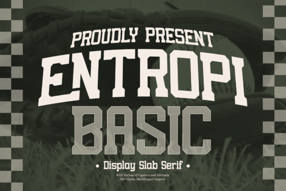 Entropi Basic: Bold Slab Serif Design