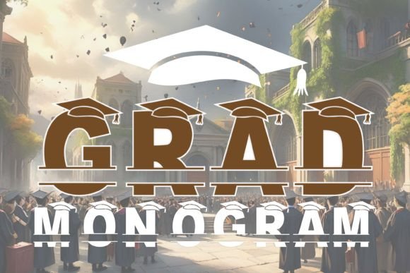 Grad Monogram: A Practical Display Font for Graduation Projects