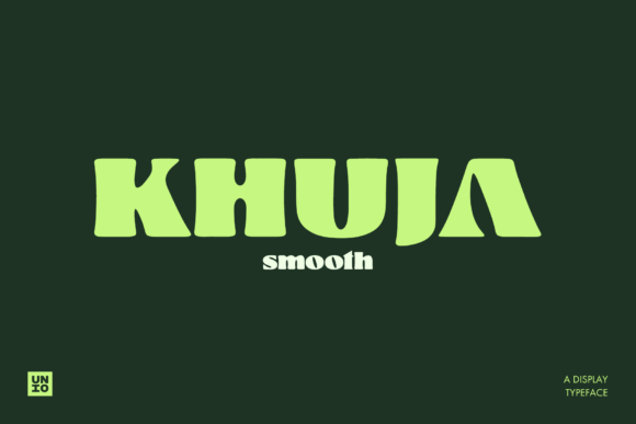 Khuja Smooth: Bold Curves for Modern Design