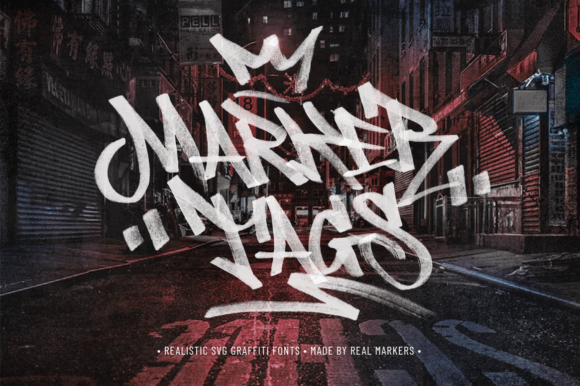Marker Tags: Achieving Authentic Graffiti Aesthetics Through Scanned Realism