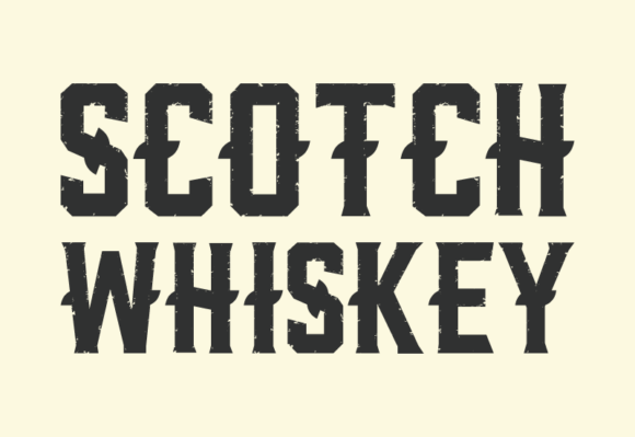 Scotch Whiskey: The Art of Retro Typography in Modern Branding