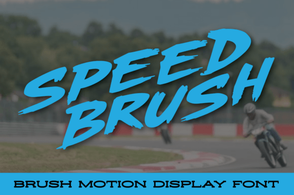Speed Brush: A Dynamic Typeface for High-Energy Design
