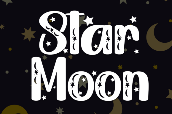 Star Moon: Elevating Design with a Whimsical Handwritten Typeface