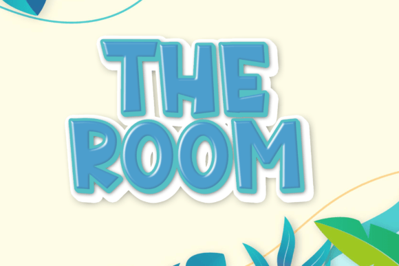 The Room: A Playful Display Font for Cheerful Designs